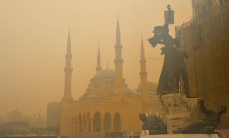 Tempesta di sabbia sul Medioriente 18