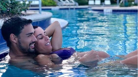 Fabio Fognini e Flavia Pennetta in attesa del loro secondo figlio