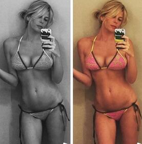 Alessia Marcuzzi, ricami seducenti sui social 3