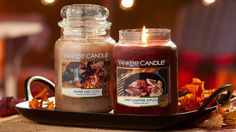 Candela Yankee Candle fragranza mele croccanti