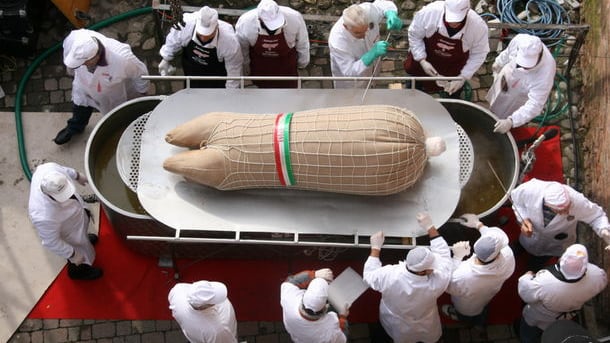 Superzampone da Guinnes di scena al Wine Food Festival