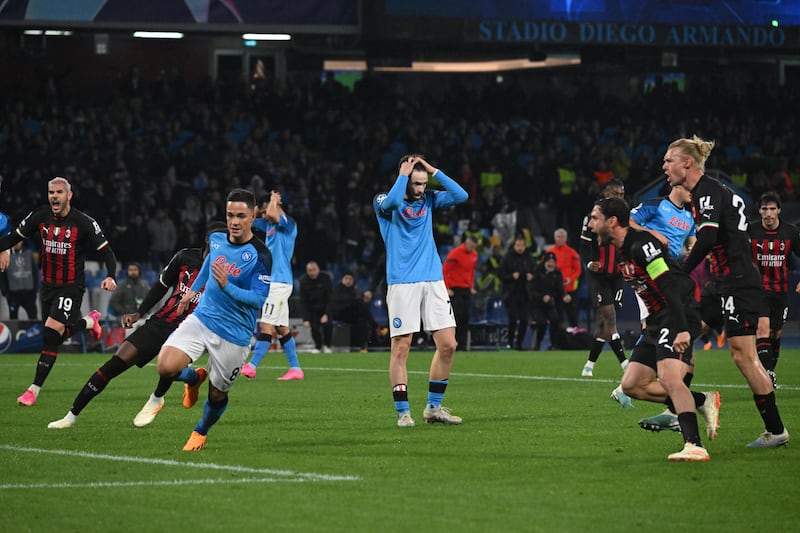 Kvara sbaglia il rigore col Milan