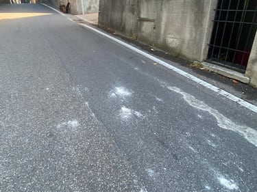 Danni dell'esplosione nella sede di FdI a Cadorago 2