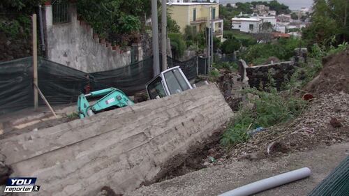 Frana a Ischia (Napoli)