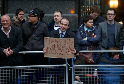 Londra, i preparativi per il funerale della Thatcher 3