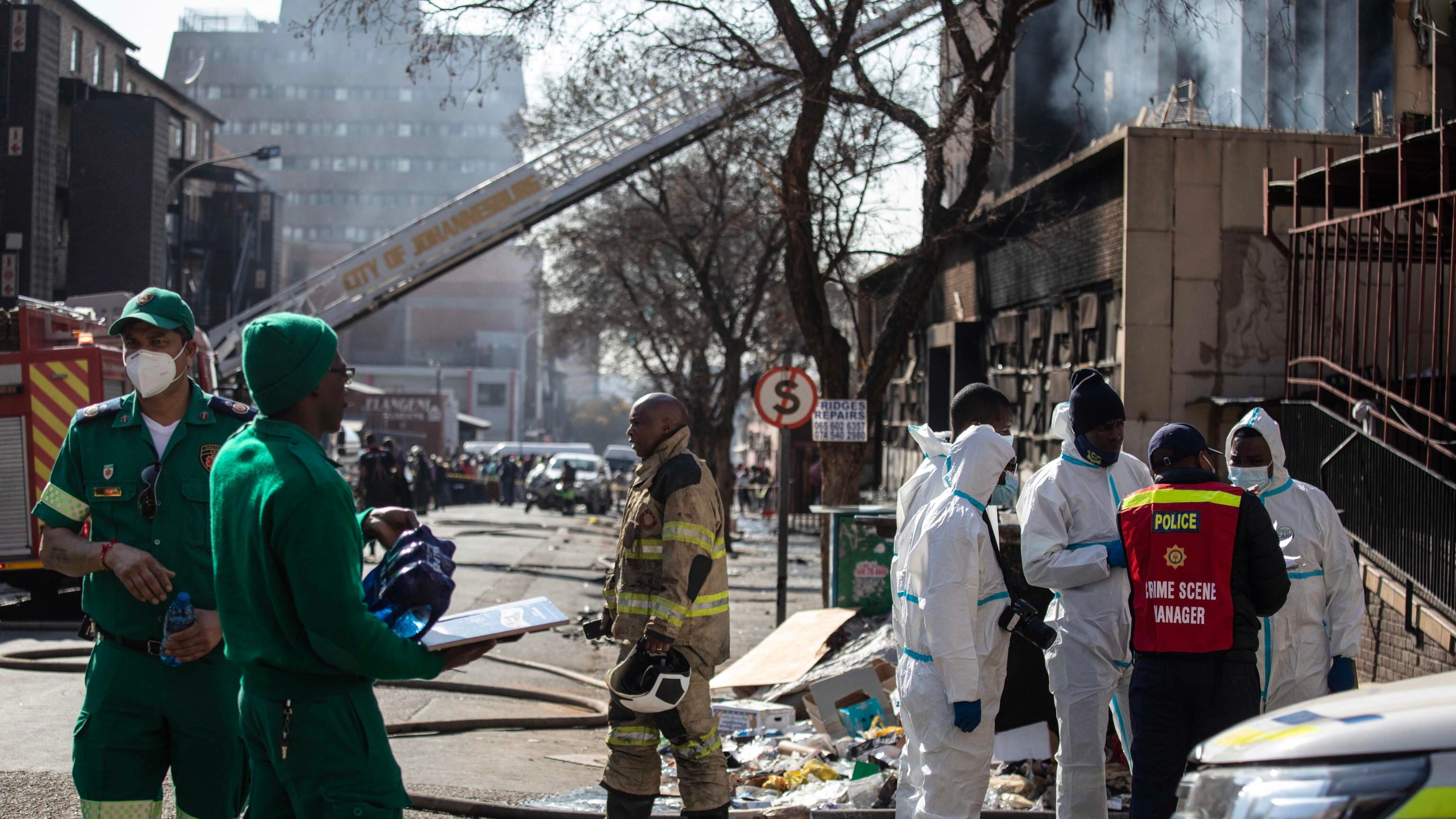 Devastante incendio a Johannesburg, più di 70 vittime