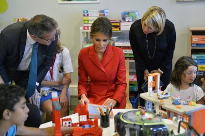 Melania Trump a Parigi 4