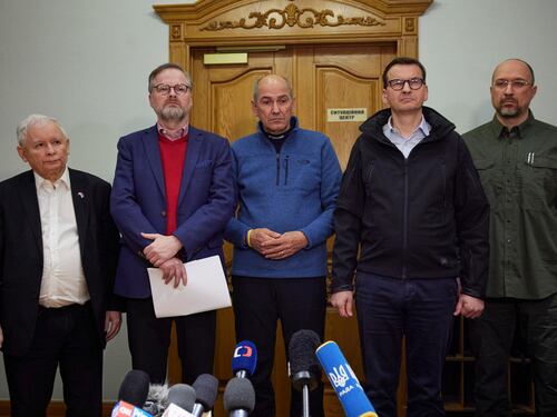 Tre leader Ue entrati a Kiev. "La vostra lotta è la nostra". Ma Bruxelles resta fredda