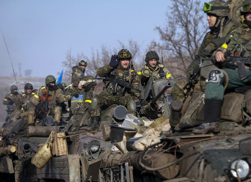 Soldati ucraini a Debaltseve 15