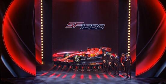 Gli scatti della nuova Ferrari SF1000 8