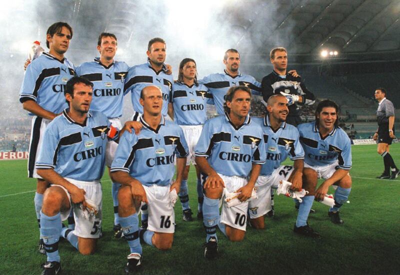 La Lazio campione d'Italia nel 2000 (Wikipedia)