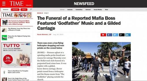 Casamonica, i titoli della stampa estera 1