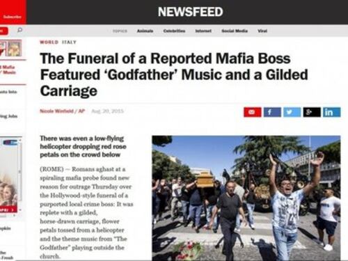 Casamonica, i titoli della stampa estera