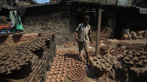 Preparativi per la festa del Diwali in India 1