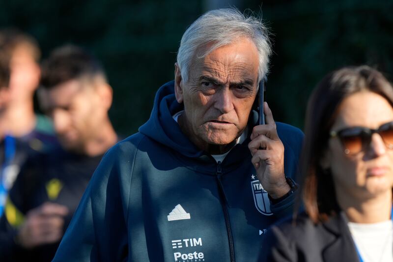 Gravina Udine allenamento Italia