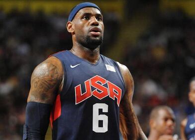 Il giocatore di basket della NBA, Lebron James