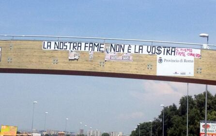 Contestazioni per la Roma 7