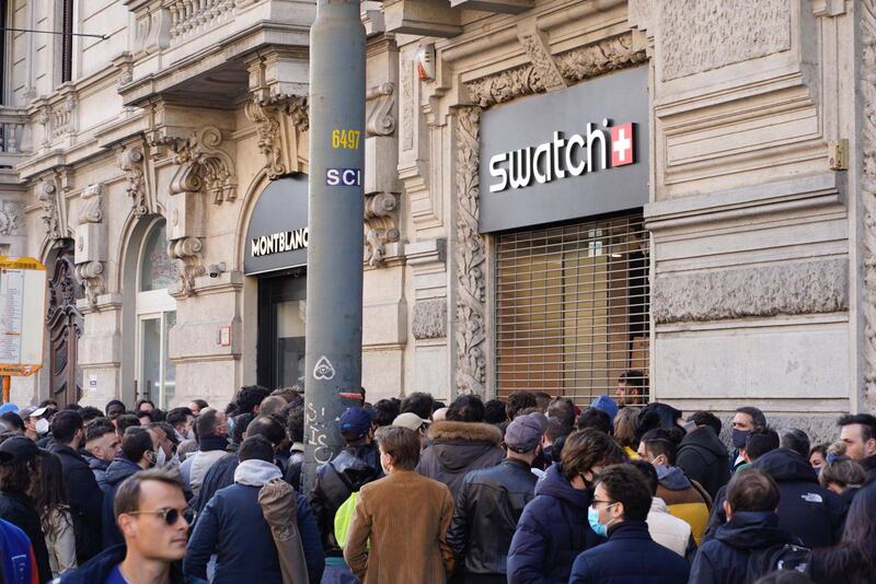 Code in Italia per l'ultimo Swatch 1