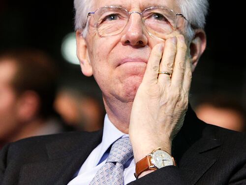 Monti guarda alla Germania: "Voglio grande coalizione"