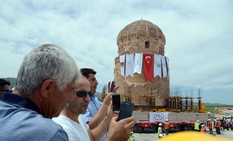 Turchia, il santuario trasloca per fare posto alla diga 5
