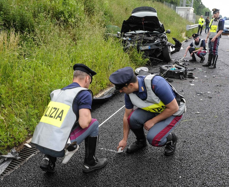 Buonanno, le foto dell'incidente mortale 10