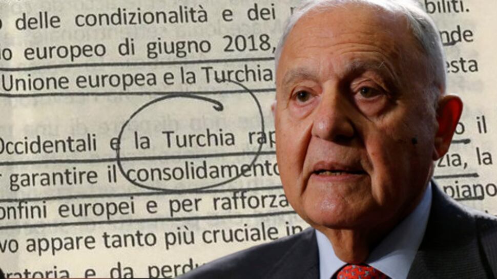 Savona vuole la Turchia nella Ue. Scoppia il caos, barricate di Fdi