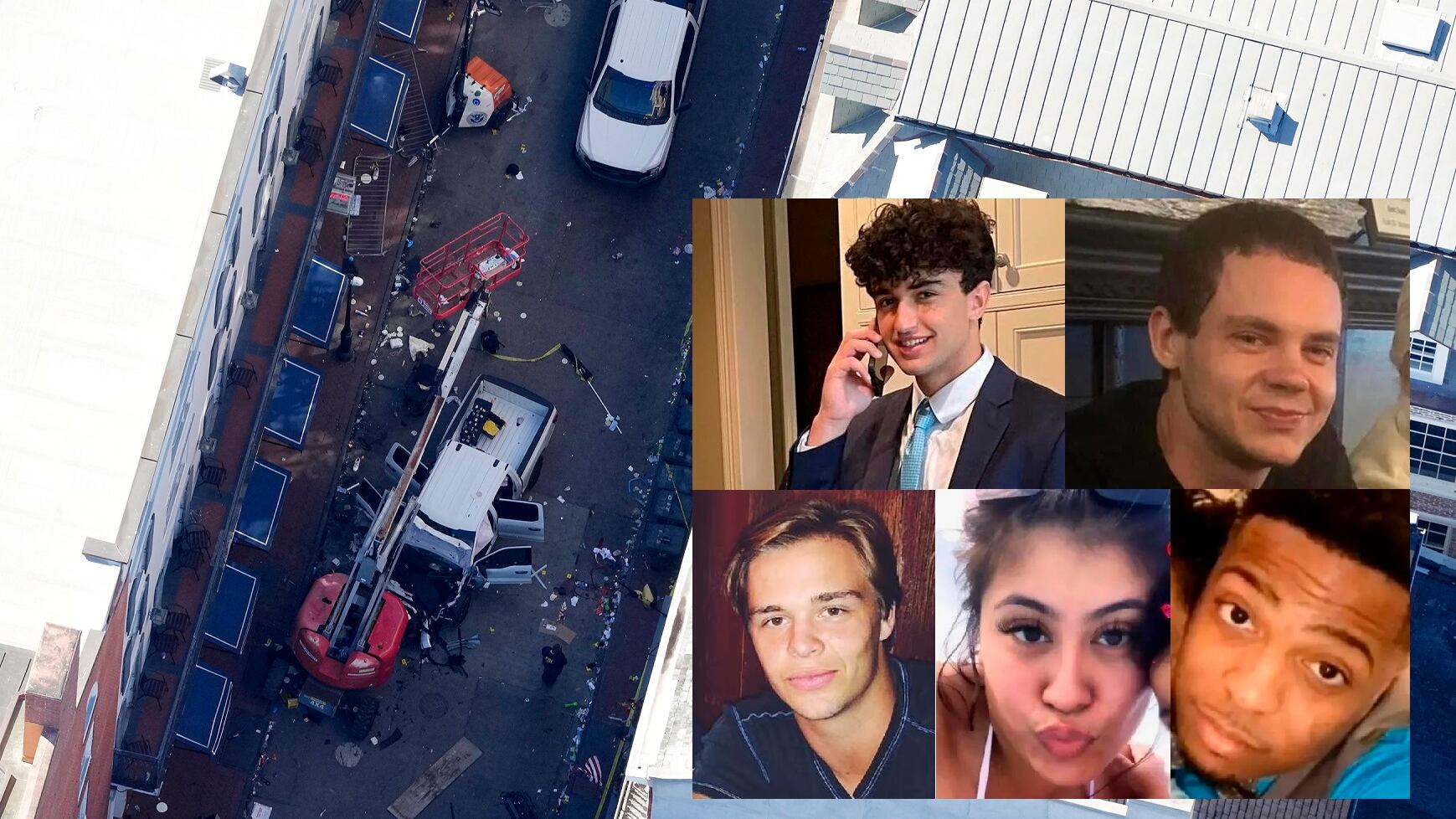 Lo studente, l'ex giocatore di football, la mamma: chi sono le vittime della strage di New Orleans