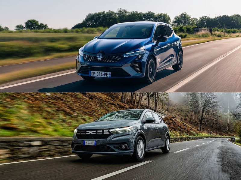foto sandero vs clio 2