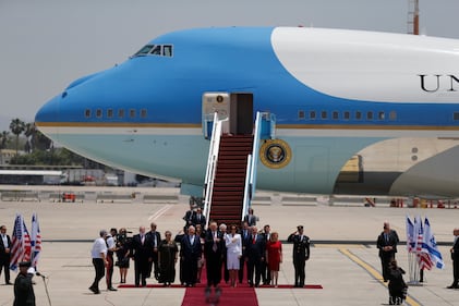 Trump sbarca a Tel Aviv 3