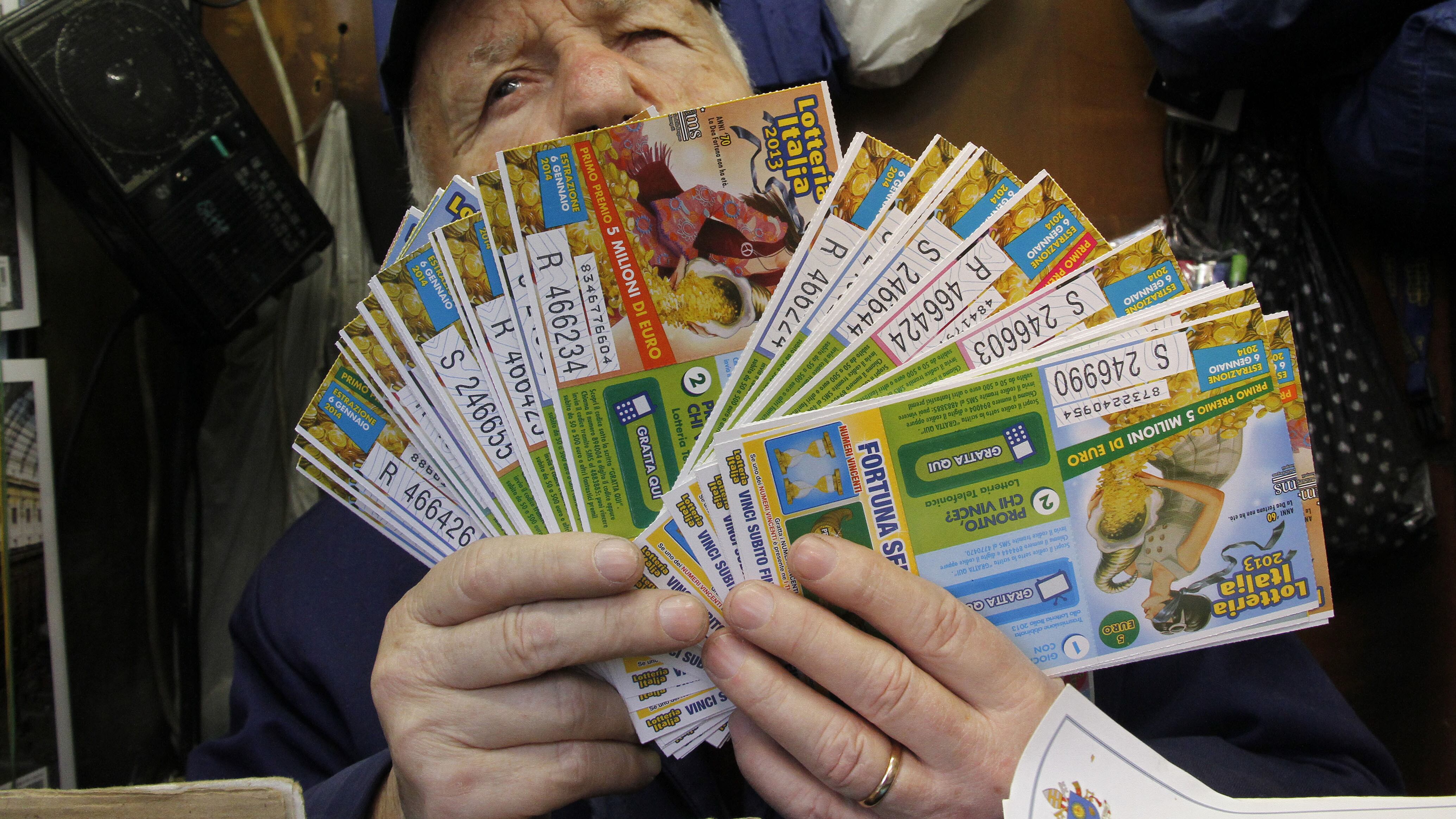 "Ho vinto un milione alla Lotteria ma lo Stato si tiene il 12 per cento"