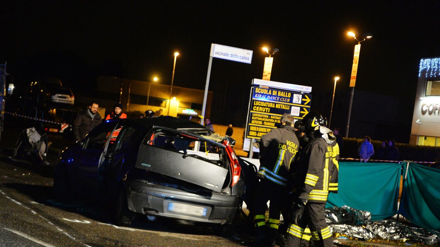 Incidente a Saronno, la strage di tre giovani amici