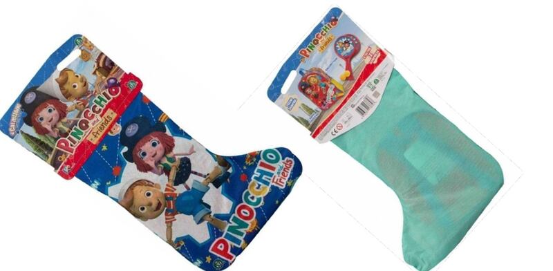 Calza sorpresa di Pinocchio