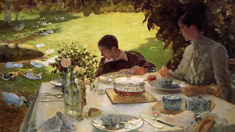Il talento e lo stile di Giuseppe De Nittis che ritraeva delle "parigine" perfette