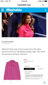 Polemiche sulla camicetta di Melania Trump 4