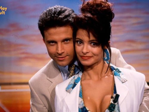 Natalia Estrada e Giorgio Mastrota, le foto più belle