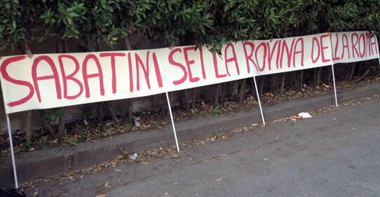 Contestazioni per la Roma 12
