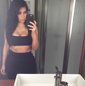 Kim Kardashian foto private con Kanye West 20