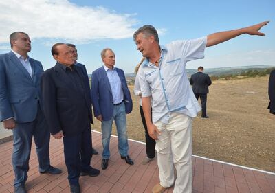 Il Cav da Putin 4