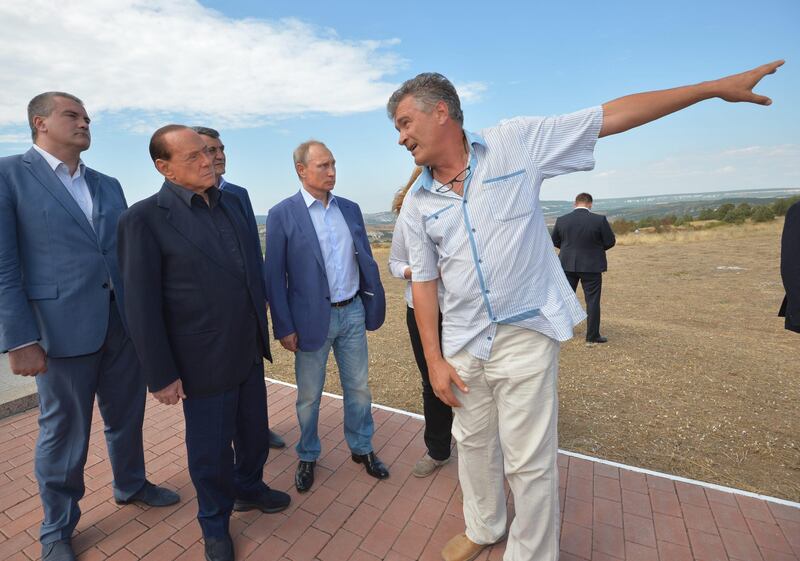 Il Cav da Putin 4
