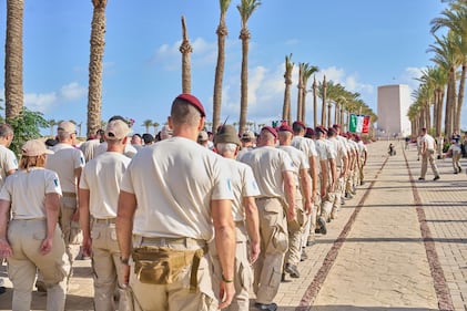 El Alamein-deserto egiziano