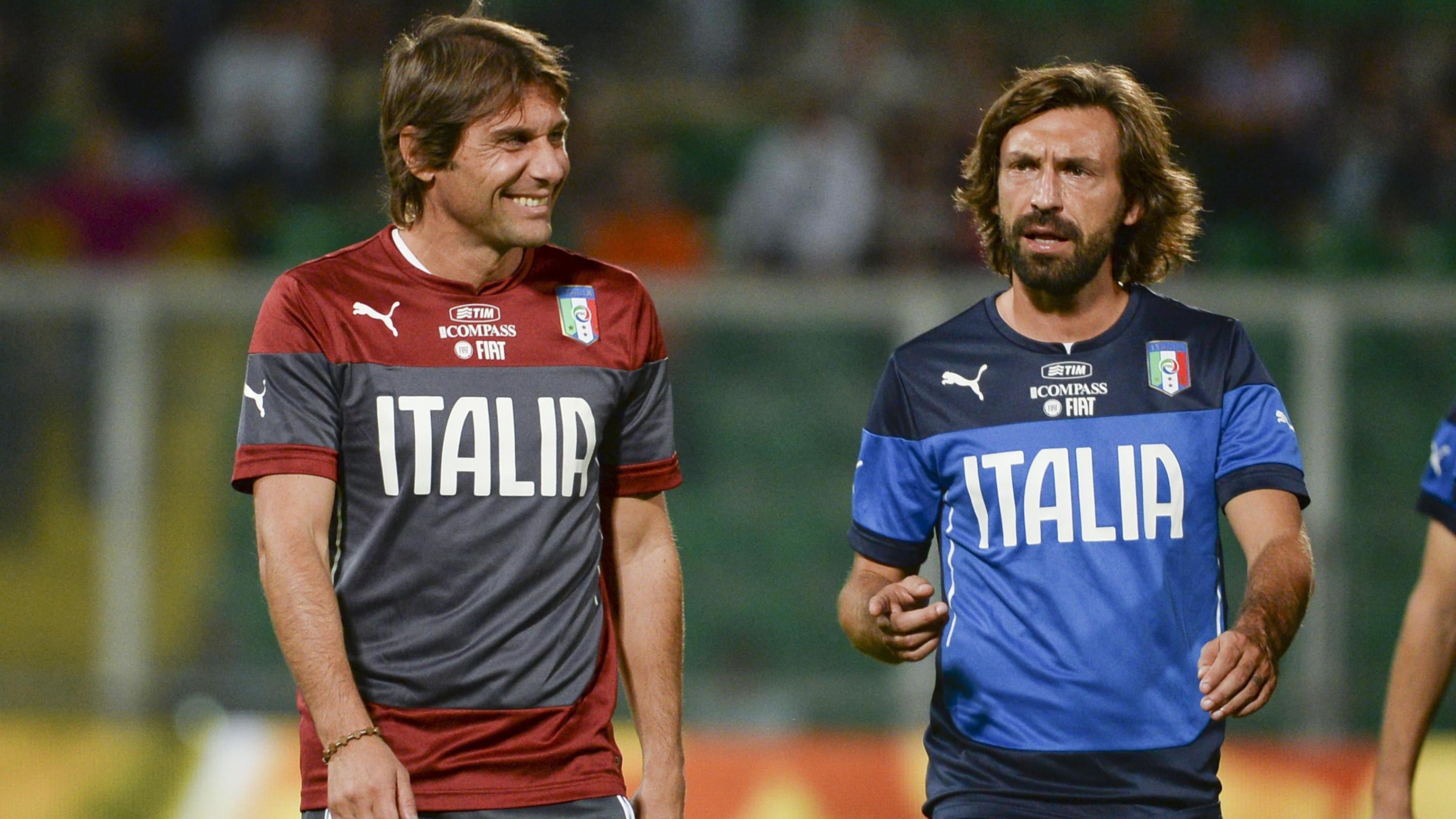 Pirlo si prende l'Italia di Conte