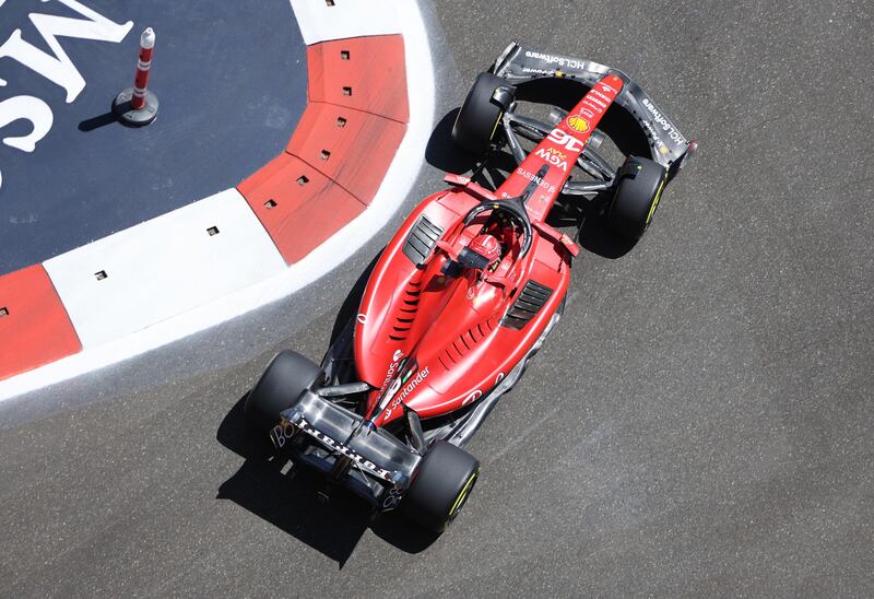 Leclerc Baku Shootout