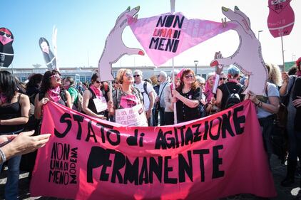 Il corteo contro il Congresso della famiglia 4