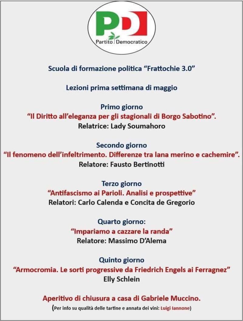 programma Pd ironico