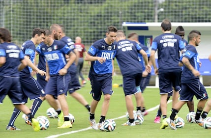 Il primo allenamento dell'Italia in Brasile 5