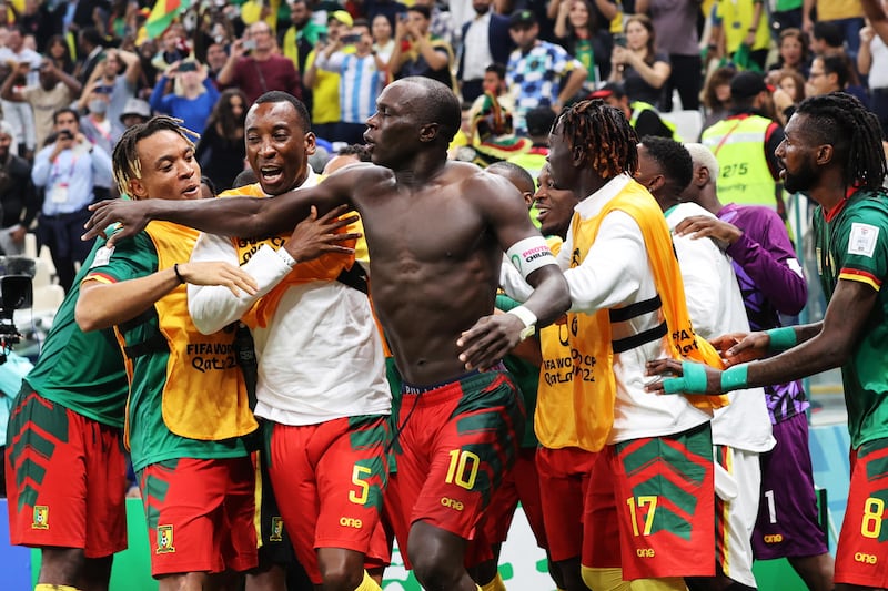 Grande successo del Camerun contro il Brasile 14