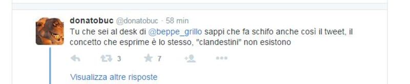 Le critiche della rete al tweet di Beppe Grillo 10