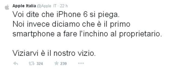 Il finto account Apple Italia che prende in giro i clienti 8