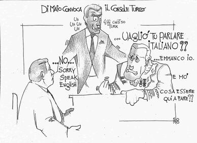La vignetta del giorno - Di Maio convoca il console turco 1