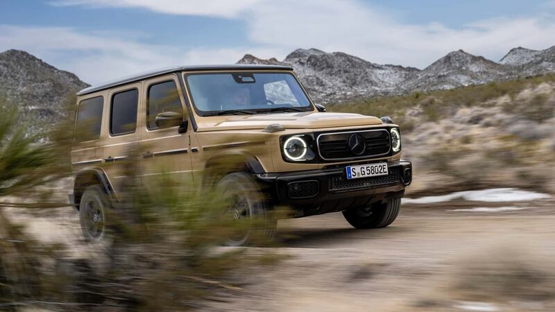 Nuova Mercedes Classe G elettrica, guarda tutte le foto 2